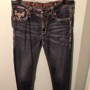 Rock revival skinny jeans